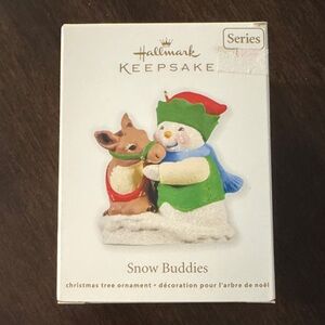 Hallmark Keepsake Collectable Snow Buddies Ornament 2011